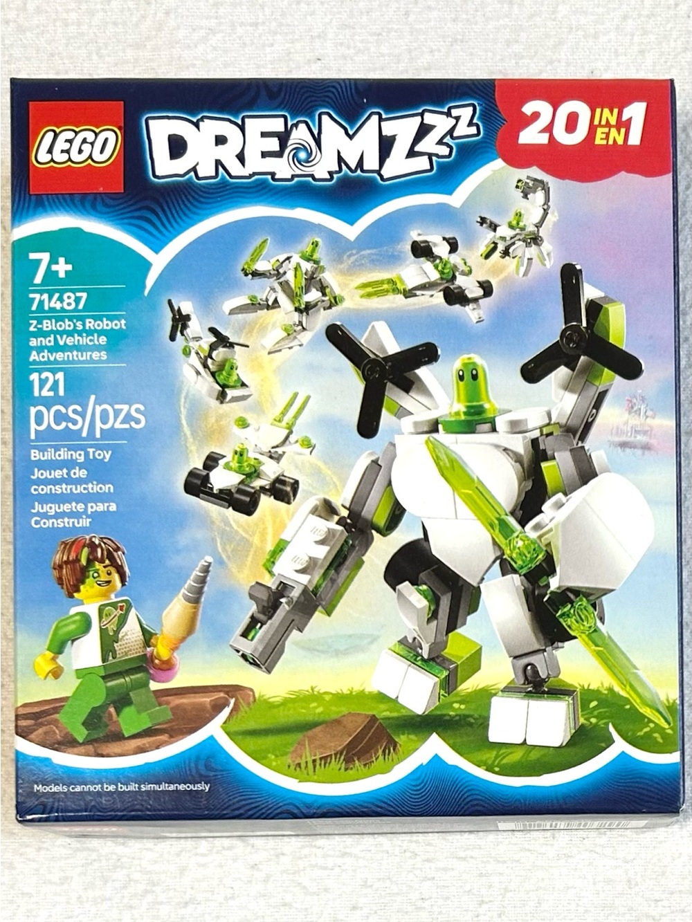 NIB Lego DreamZzz Z-Blob’s Robot and Vehicle Adventure #71487